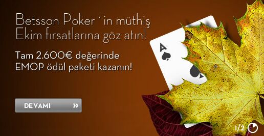 betsson poker turnuvalar
