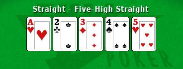 straight five high straight